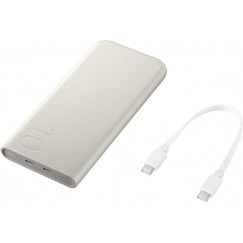 Bateria Externa SAMSUNG Carga Super Rápida 25W Duas Saídas USB-C 10000 MAH