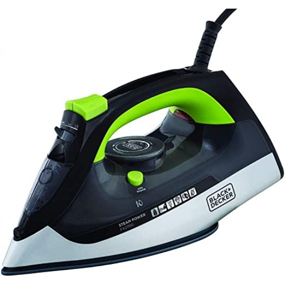 Ferro de Passar a Vapor Black + decker